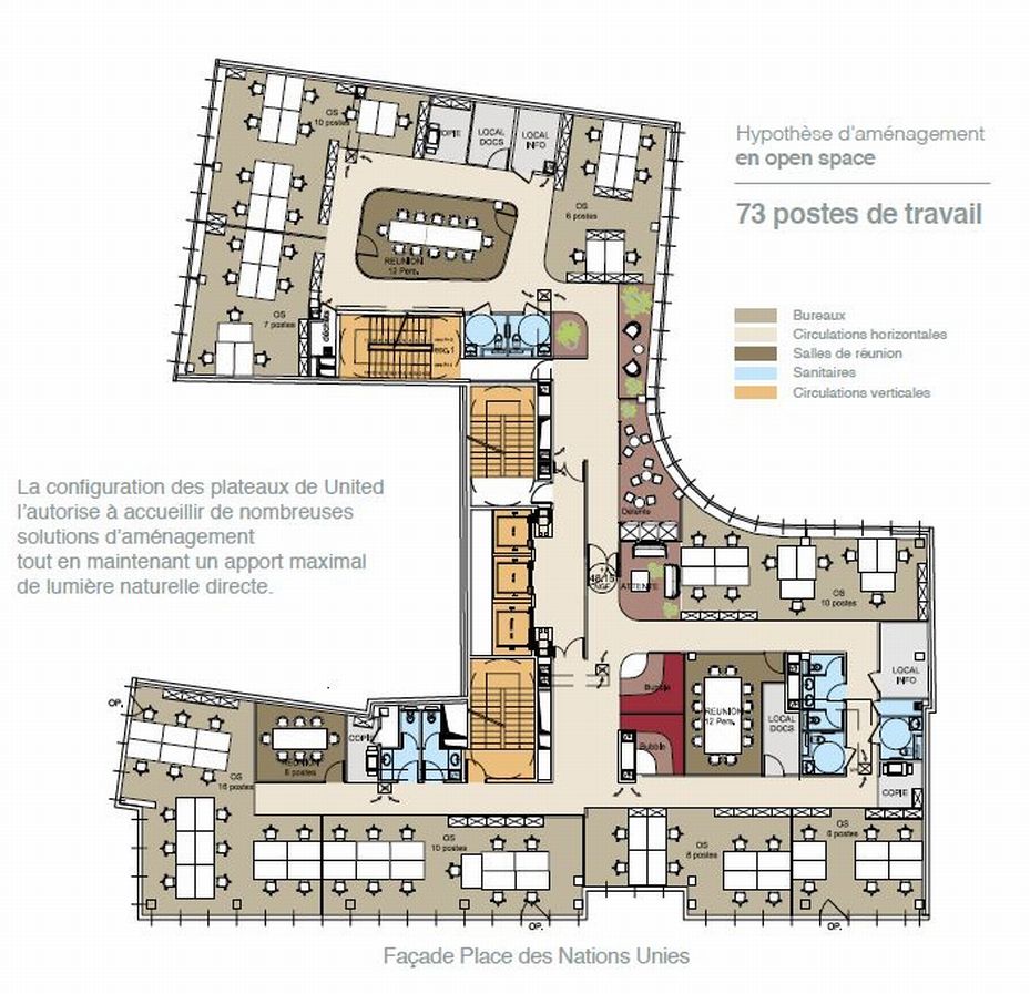 Bureau Clichy 1812m² Location bureau Clichy Hauts-de-Seine OLBUR2001196 13